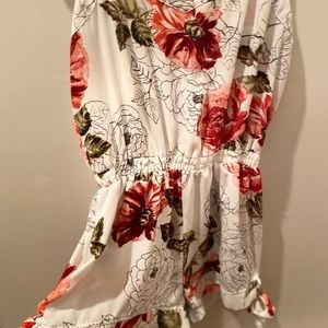 Bebop Medium floral romper